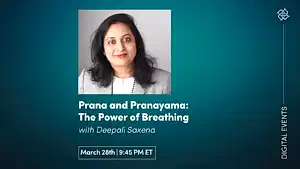 CE Workshop | Prana and Pranayama: The Power of Breathing