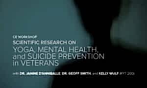 CE Workshop | Scientific Research on Yoga, Mental Health, and Suicide Prevention in Veterans