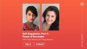 CE Workshop | Self-Regulation, Part 3: Power of Surrender