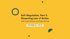 CE Workshop | Self-Regulation, Part 2: Dissecting Law of Action