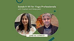 CE Workshop | Sanskrit 101 for Yoga Professionals